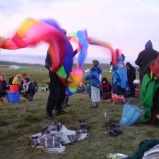 Rainbow Banner Food Circle 1002
